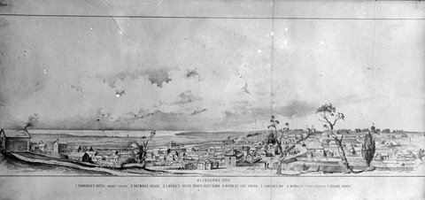 Melbourne 1839, c. 1920