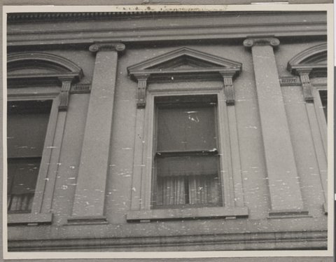 National Bank Ltd., Coventry Street, South Melbourne, Vic. - Detail, c. 1949