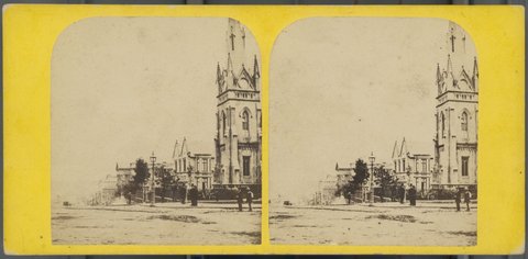 [Independent Church, Collins Street, Melbourne, Vic.], 1900