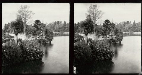Botanical and Treasury Gardens, Melbourne, Victoria, 1890–1910