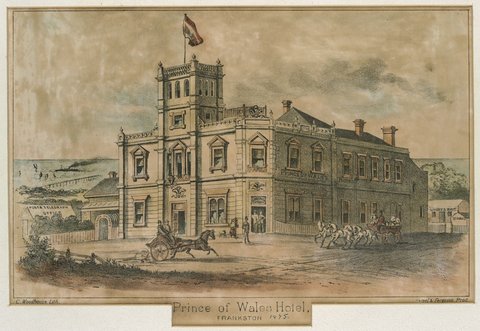 Prince of Wales Hotel, Frankston, 1875 C. Woodhouse