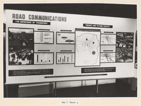 Exhibition of the Melbourne Metropolitan Planning Scheme 1954 at the Public Library of Victoria November 1953