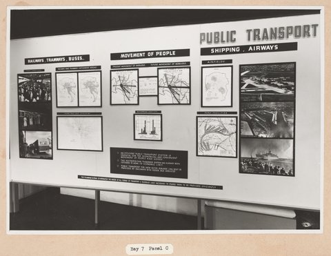 Exhibition of the Melbourne Metropolitan Planning Scheme 1954 at the Public Library of Victoria November 1953