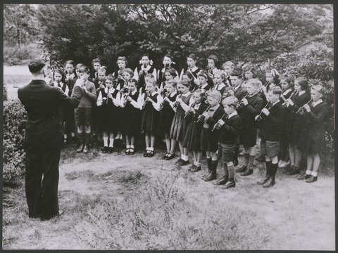 Ringwood recorder band, c. 1950