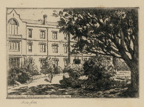 Queen's College, Melbourne University, 1912