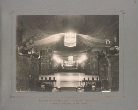 Souvenir of The Lord Mayor's Ball in honor of Their Royal Highnesses the Duke and Duchess of York, Exhibition Building Melbourne 27th April 1927