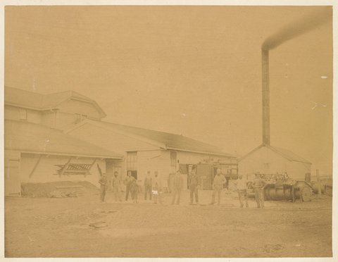 Gas Works, Williamstown, 1879