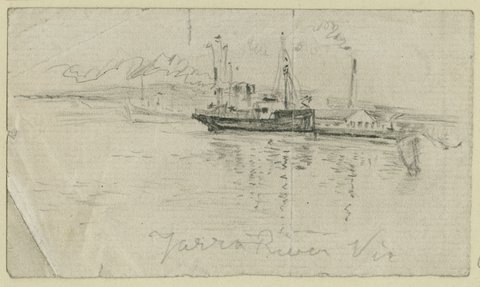 Yarra Shipping Melbourne, Victoria, 1875–1900