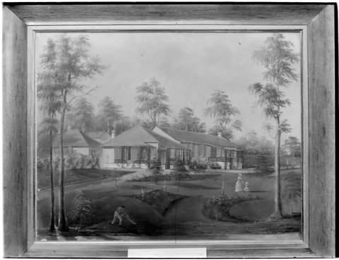 View of "Jolimont", the residence of C.J. La Trobe, c. 1900