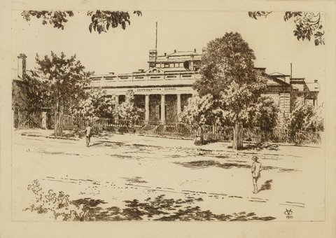 Continuation School, Spring Street, Melbourne, 1912