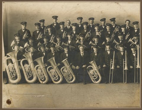 Newport Workshops Band, c. 1921