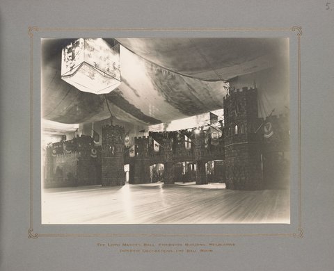 Souvenir of The Lord Mayor's Ball in honor of Their Royal Highnesses the Duke and Duchess of York, Exhibition Building Melbourne 27th April 1927