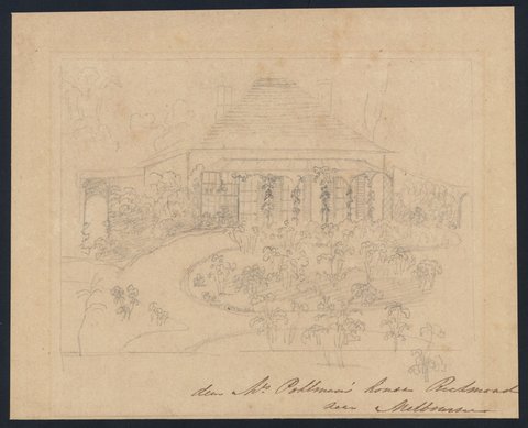 Dear Mrs. Pohlman's house, Richmond, near Melbourne, 1870?