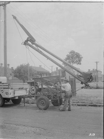 Machinery in Moray Street, South Melbourne, 1932–38