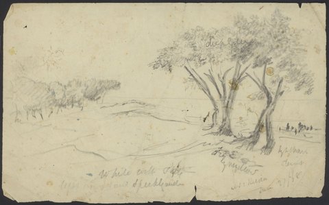 St. Kilda foreshore, 1868