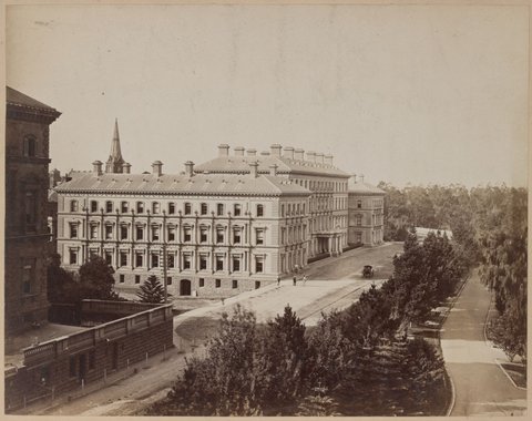 THE GOVERNMENT OFFICES [East Melbourne], c. 1880