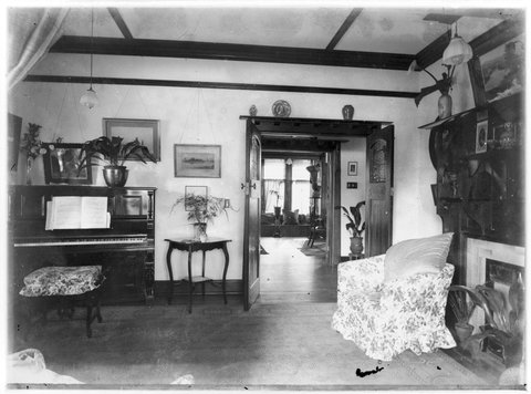 Collection of glass negatives relating to Wahroonga 138 Alma Road St Kilda East Victoria, 1913?