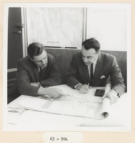 Exhibition of the Melbourne Metropolitan Planning Scheme 1954 at the Public Library of Victoria November 1953