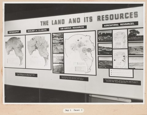 Exhibition of the Melbourne Metropolitan Planning Scheme 1954 at the Public Library of Victoria November 1953