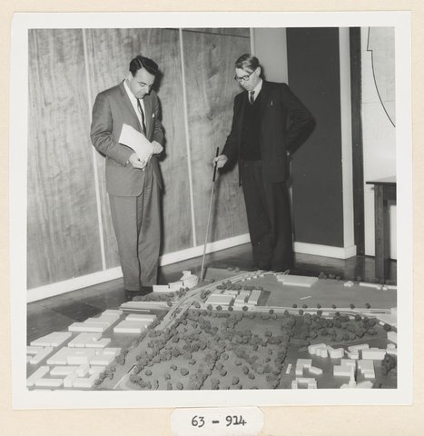 Exhibition of the Melbourne Metropolitan Planning Scheme 1954 at the Public Library of Victoria November 1953