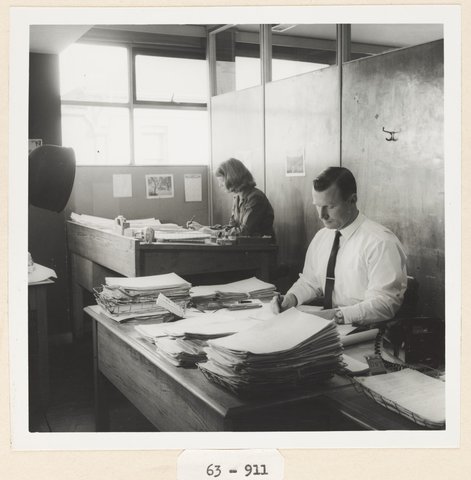 Exhibition of the Melbourne Metropolitan Planning Scheme 1954 at the Public Library of Victoria November 1953