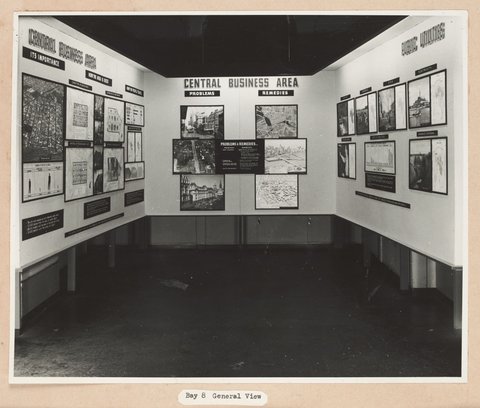 Exhibition of the Melbourne Metropolitan Planning Scheme 1954 at the Public Library of Victoria November 1953