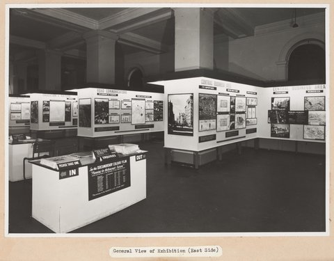 Exhibition of the Melbourne Metropolitan Planning Scheme 1954 at the Public Library of Victoria November 1953