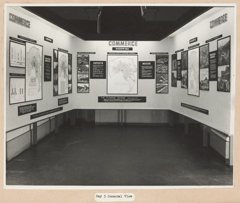 Exhibition of the Melbourne Metropolitan Planning Scheme 1954 at the Public Library of Victoria November 1953