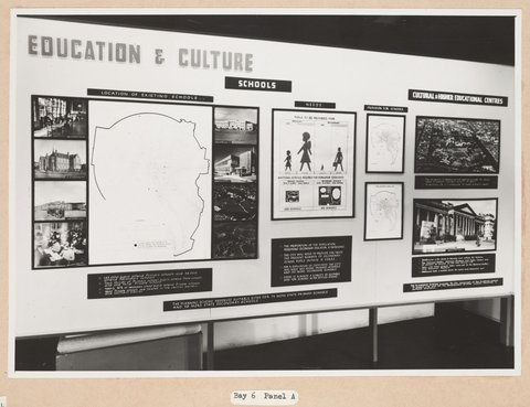Exhibition of the Melbourne Metropolitan Planning Scheme 1954 at the Public Library of Victoria November 1953