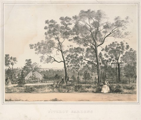 Fitzroy Gardens (1863)