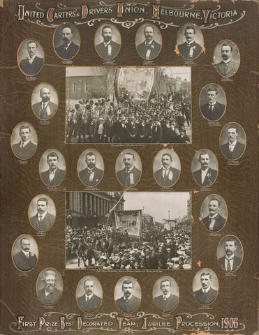 United Carters' & Drivers Union, Melbourne, Victoria, 1906
