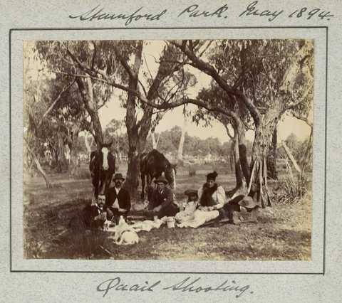 Hewlett's education at the University of Melbourne Medical School and visits with family and friends, 1883–95