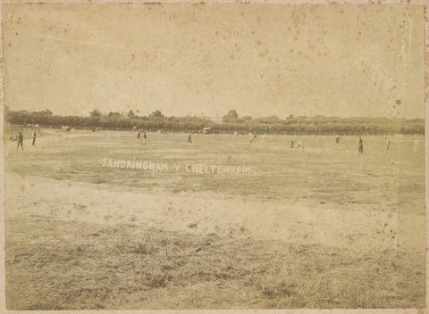 Sandringham v. Cheltenham, Sandringham Recreation Ground, 1901