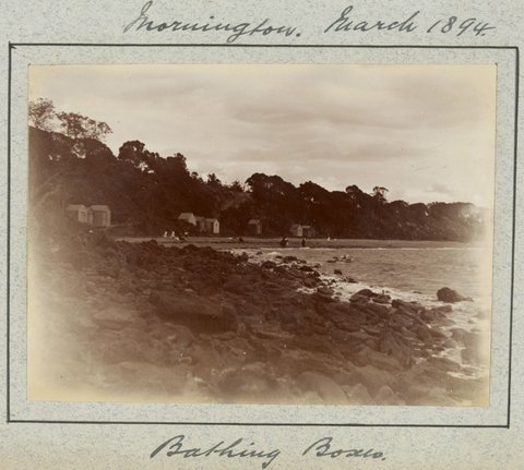 Hewlett's education at the University of Melbourne Medical School and visits with family and friends, 1883–95