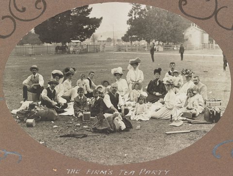 Geo. Kinnear & Sons 2nd Annual Picnic held at Heidelberg Feby. 26th 1908