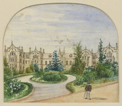 Benevolent Asylum, North Melbourne, 1890