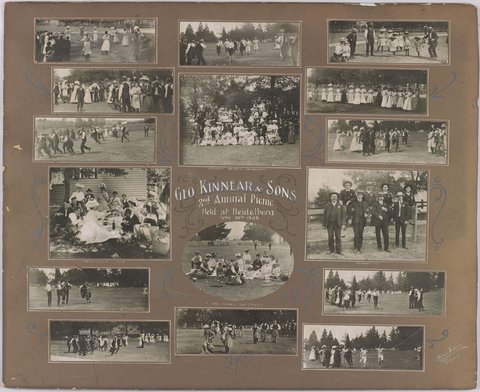 Geo. Kinnear & Sons 2nd Annual Picnic held at Heidelberg Feby. 26th 1908
