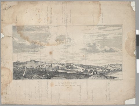 Melbourne from the south side of the Yarra Yarra 1839, c. 1839