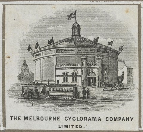 The Melbourne Cyclorama, 1889-1928 : photos of the Jerusalem Cyclorama, 1889–1928