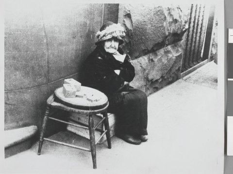 Street characters : A series of photographs taken of Melbourne street personalities, about 1930