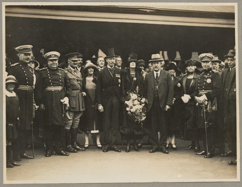 A memento of the departure from Melbourne of their Excelliences Lord & Lady Stradbroke, 1926