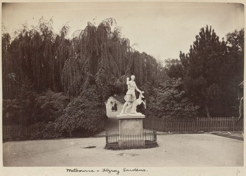 Melbourne - Fitzroy Gardens, 1880–1900