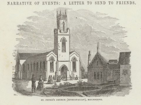 St. Peter's Church (Episcopalian), Melbourne, 1857