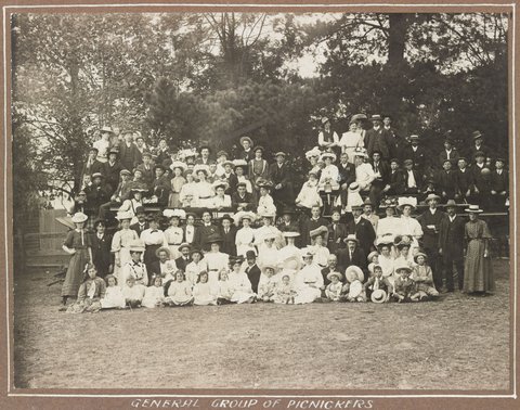Geo. Kinnear & Sons 2nd Annual Picnic held at Heidelberg Feby. 26th 1908