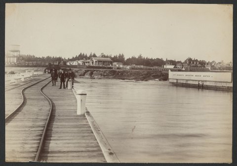 Cpt. Kenney's Brighton Beach Baths, 1880