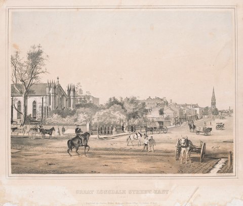 GREAT LONSDALE STREET EAST (1864.)