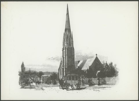 Christ Church, South Yarra, c. 1888