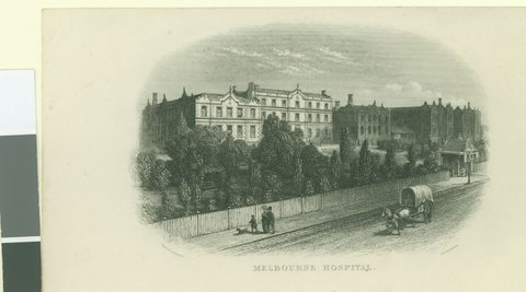 Melbourne Hospital, 1863–70