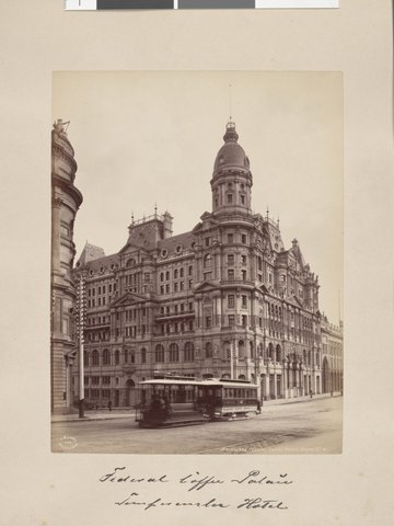 Melbourne - Federal Coffee Palace, Collins Street W, 1891–97