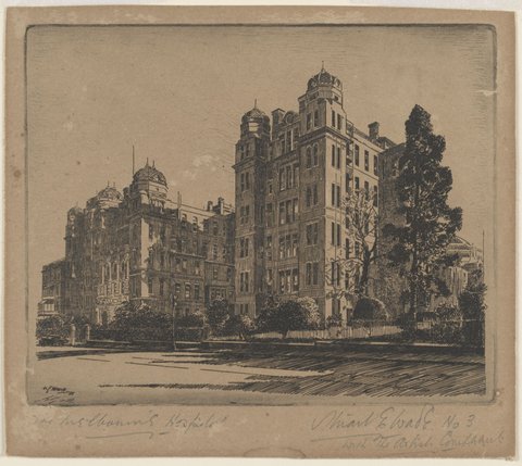 The Melbourne Hospital, 1933